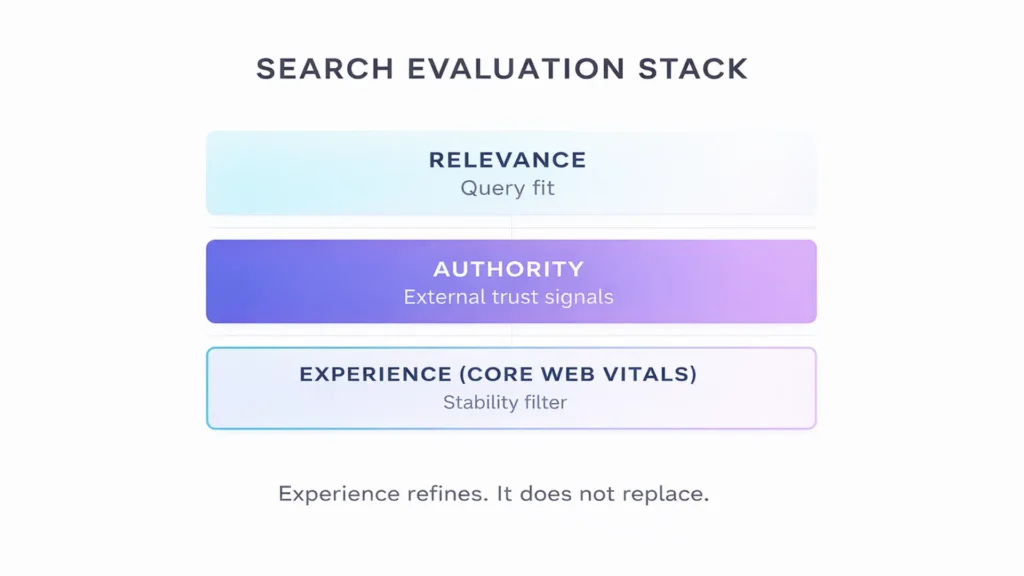 Core Web Vitals - stability signals, not ranking hacks 2 core web vitals seo impact infographics 01