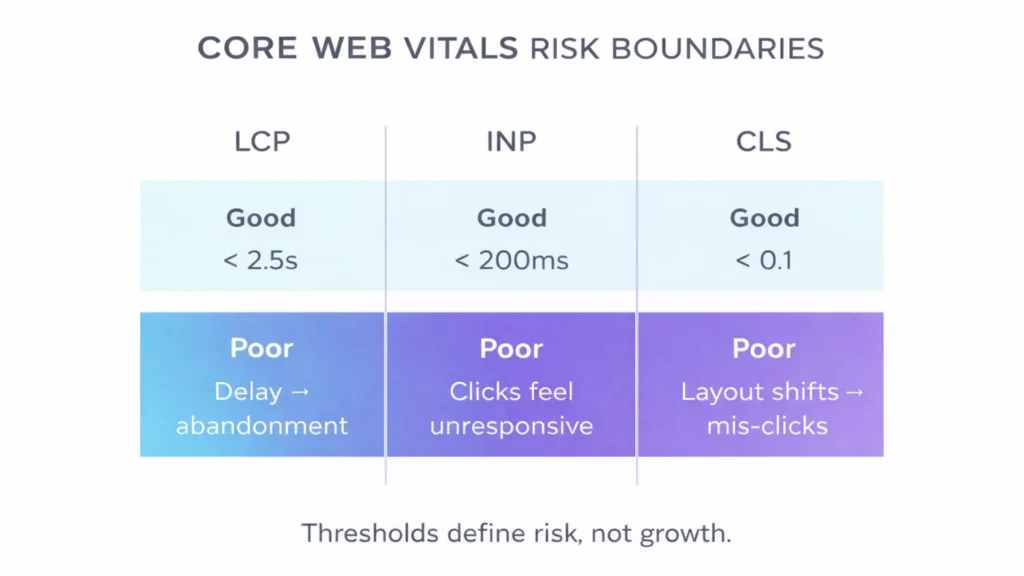 Core Web Vitals - stability signals, not ranking hacks 8 core web vitals seo impact infographics 02