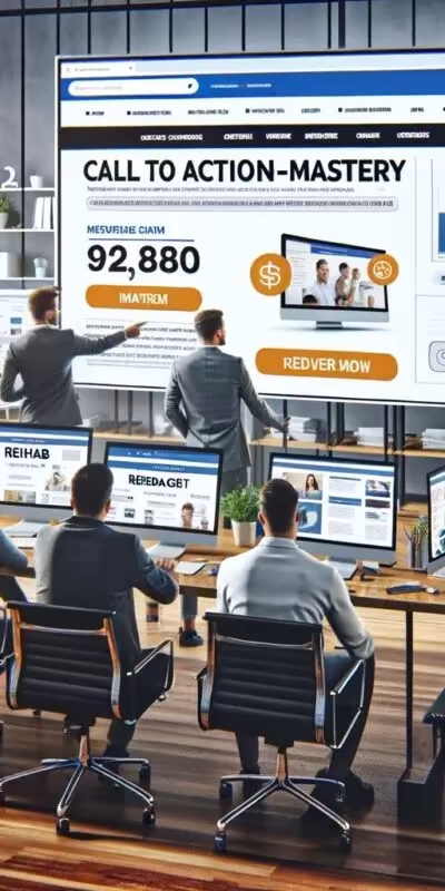 Call to Action Mastery: Driving Conversions on Your Rehab Site