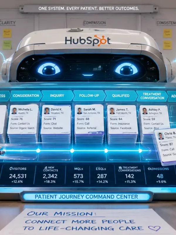Mastering Addiction Treatment Center Patient Attraction with HubSpot: Strategies, Tools, and Success Stories