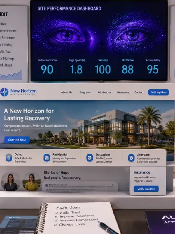 10 Critical Website Design Mistakes to Avoid for Drug Rehab Centers