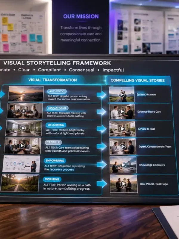 Visual Storytelling: Elevating Drug Rehab Content through Compelling Visuals