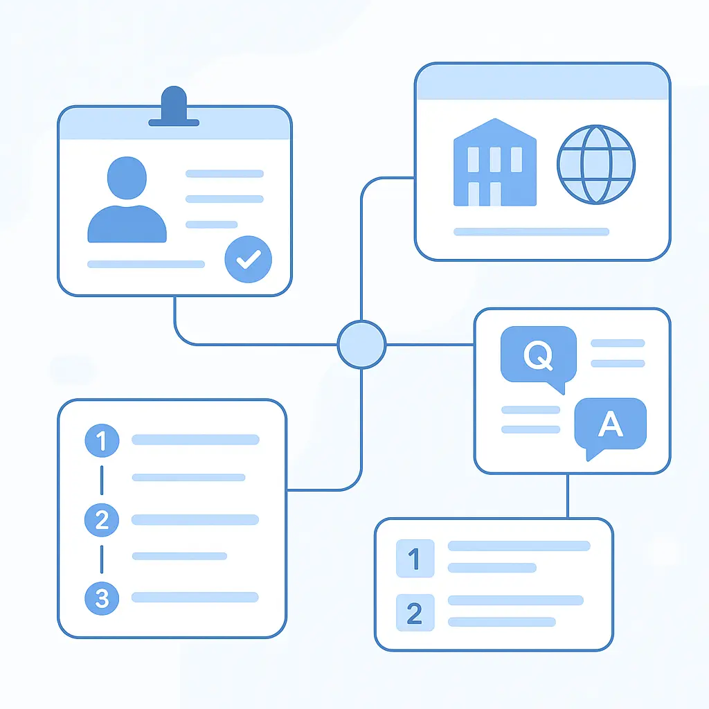 AI Search Optimization 5 Entity Optimization Schema Markup 5