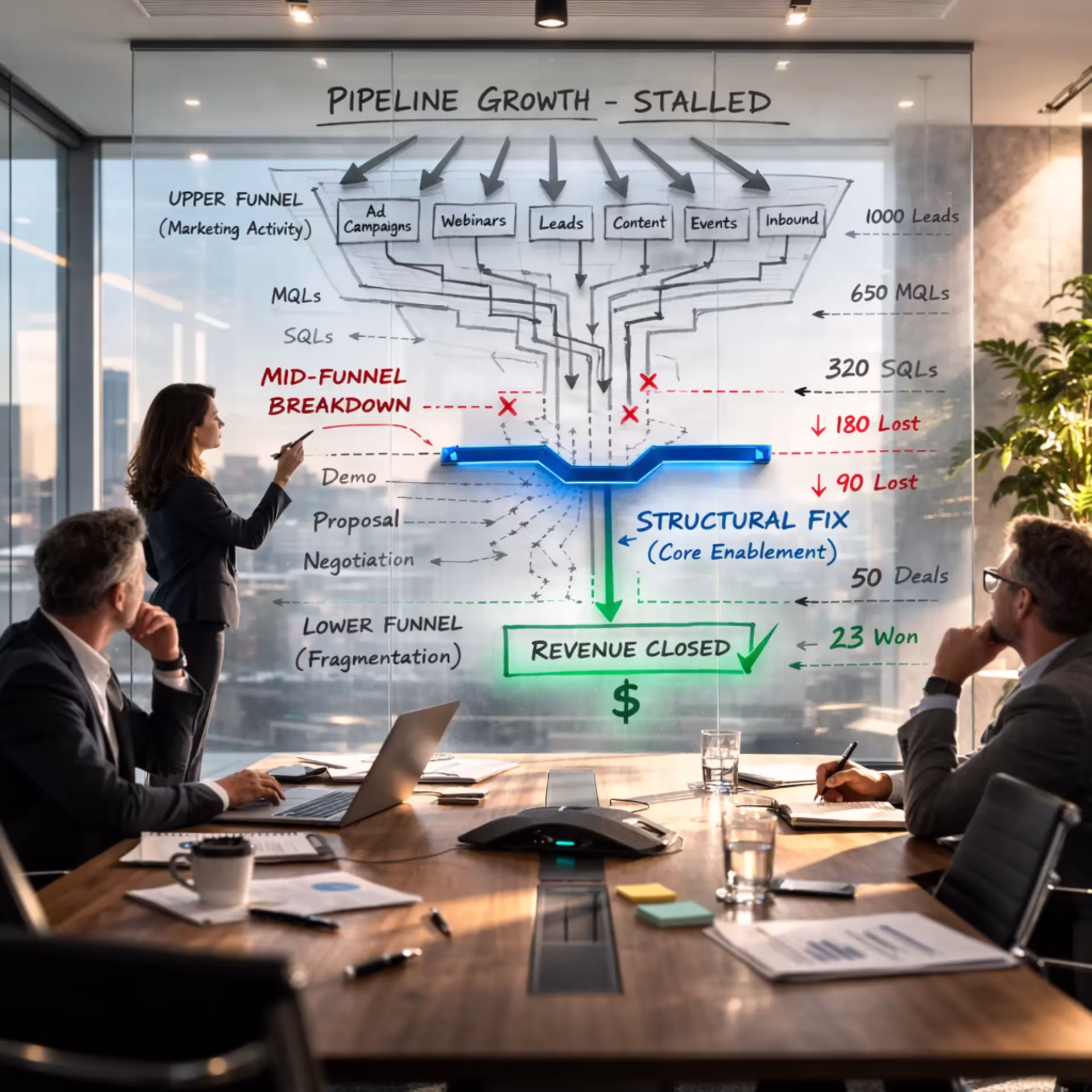 What Marketing leaders typically gain