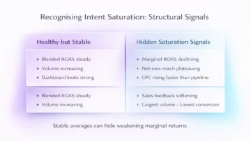 Intent saturation in PPC - why scale changes quality 8 audience saturation in ppc infographics 02