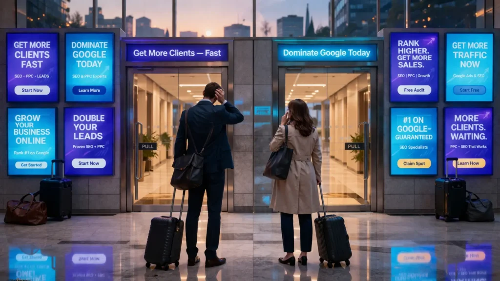 Channel duplication - why SEO and PPC pages compete with no one winning 4 channel duplication 04 4