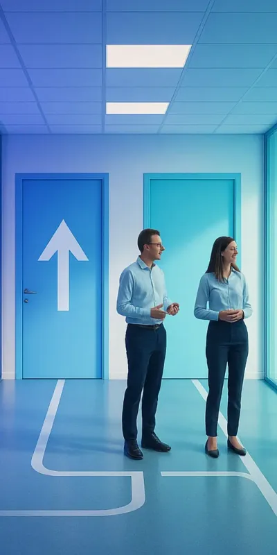 Decision doors: How websites use controlled exits to align user intent