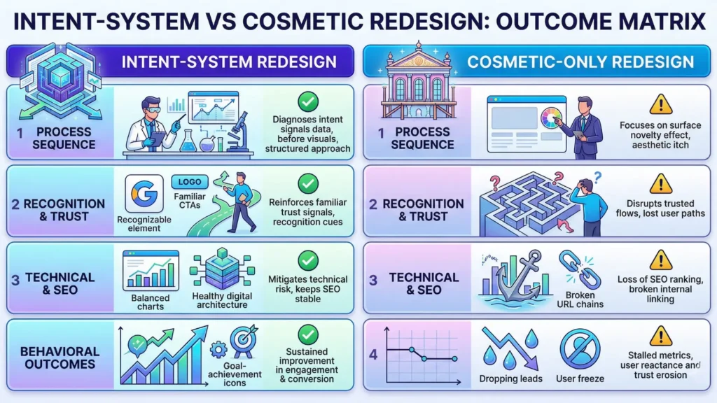 When Redesigns Help (And Why It's Rarer Than Expected) 5 when redesigns help infographics 02 5