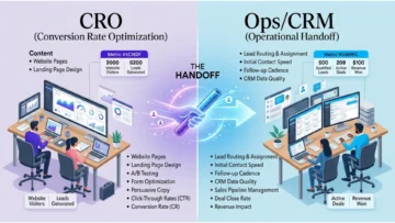 When CRO Hits a Wall: Why Better Pages Don’t Fix Downstream Failures 5 handoff failure vs cro infographic 02 5
