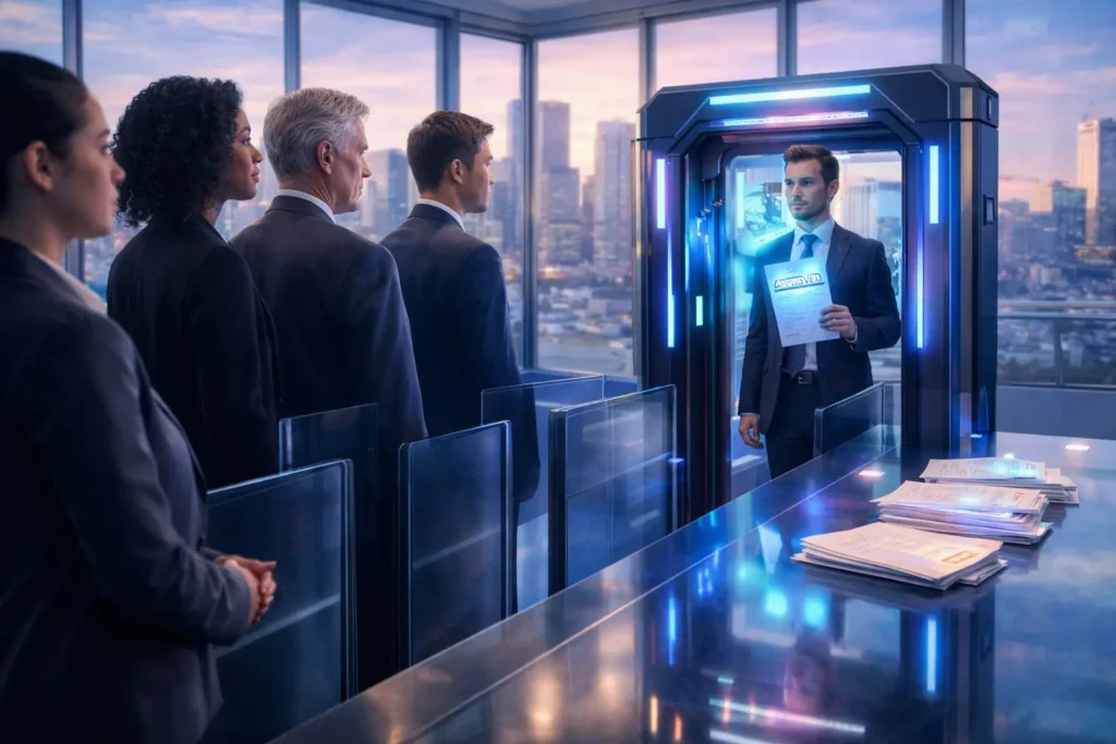 Risk Weighted AI Behavior: Why AI Is Cautious in Regulated Industries 1 risk weighted ai 02 1