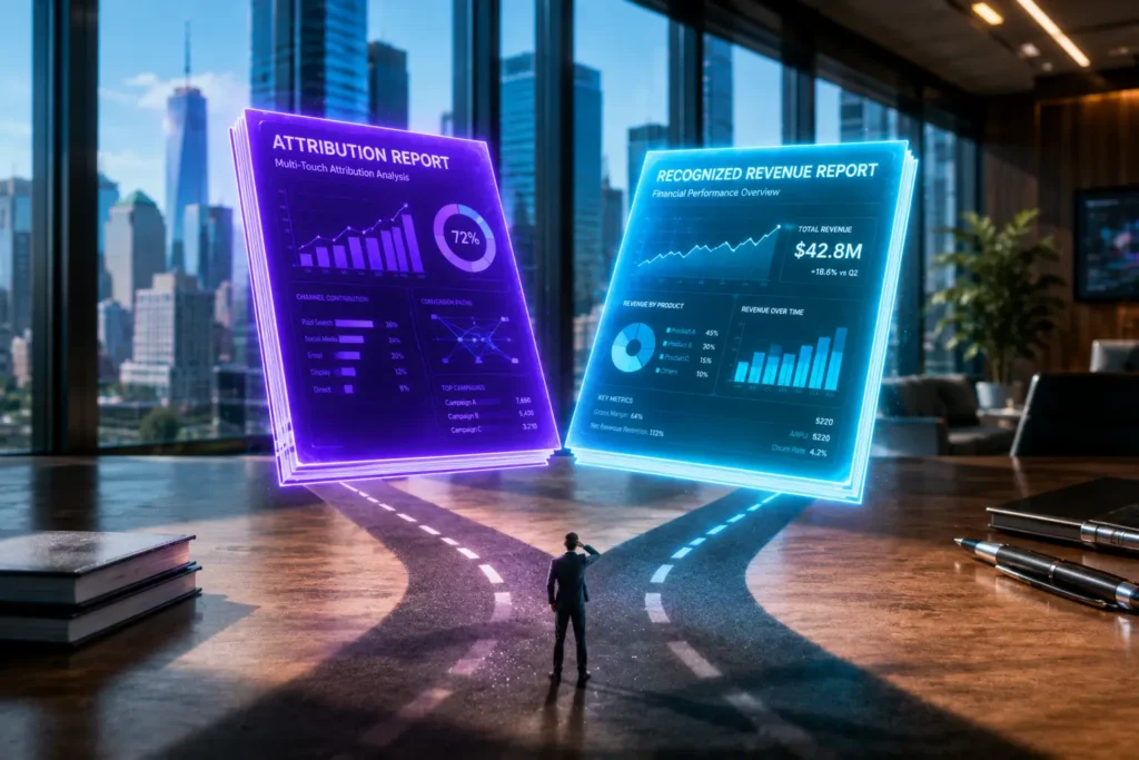 Why Attribution Revenue Mismatch Erodes Decision Confidence 3 attribution revenue mismatch 03