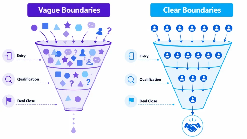 Why Clear Brand Boundaries Increase Trust and Filter Fit 3 boundaries as trust signal infographic 01