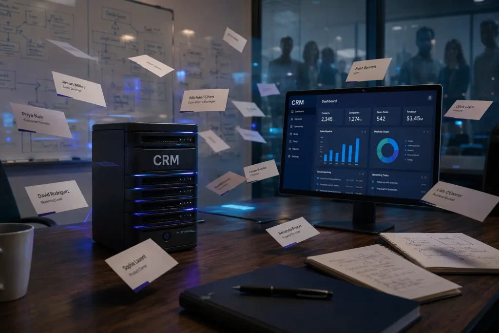 Why Your CRM Just Records Activity - It Doesn’t Own Outcomes 1 crm as system of record 02