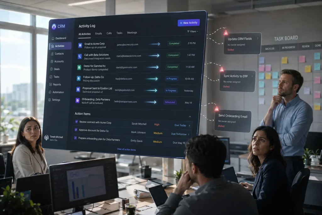 Why Your CRM Just Records Activity - It Doesn’t Own Outcomes 5 crm as system of record 04