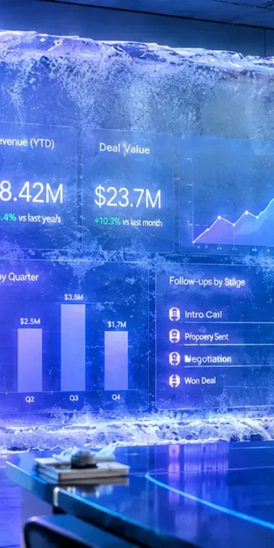 When CRM Reporting Distrust Freezes Decisions