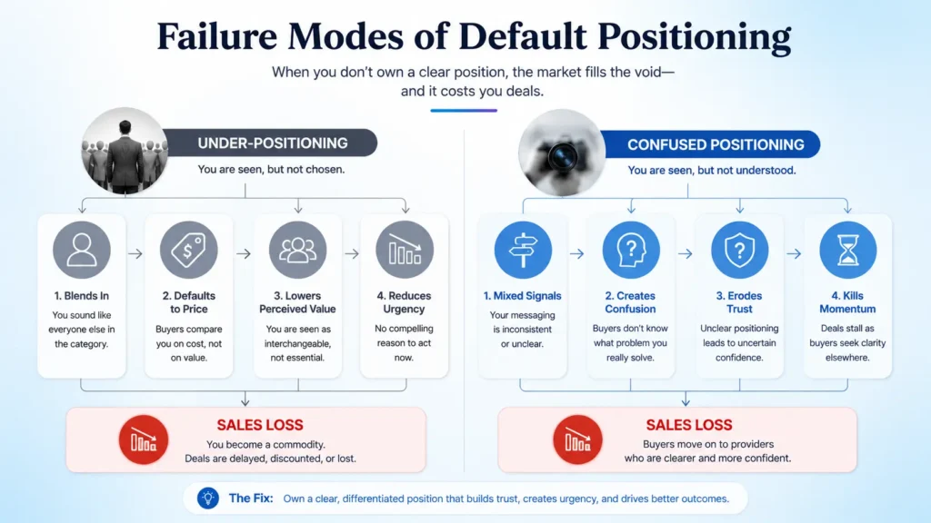 Default Positioning: Why the Market Decides What You Stand For 4 default positioning infographic 02