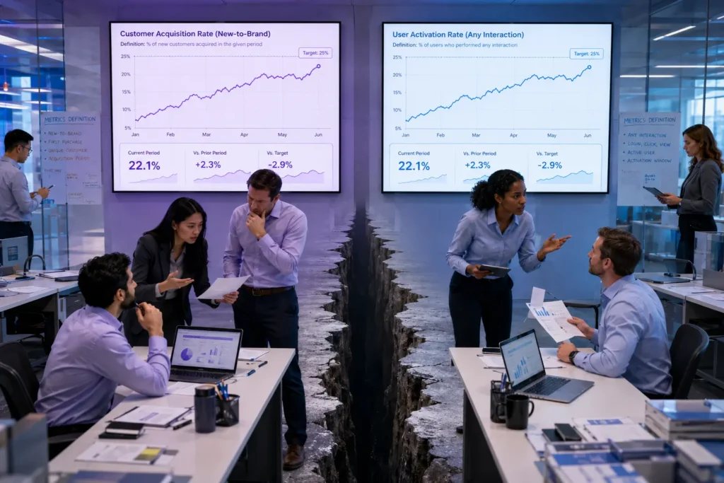 How Definition Drift Destroys Analytics Trust and What to Check Next 3 definition drift in analytics 03