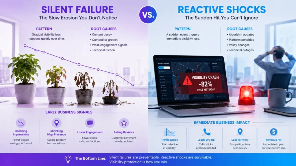 Why Your Local Visibility Decline Appears Too Late 4 delayed detection of local visibility loss infographic 02