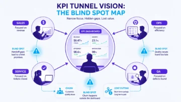 When KPIs Narrow Focus but Blur Business Reality 2 kpi tunnel vision infographic 01