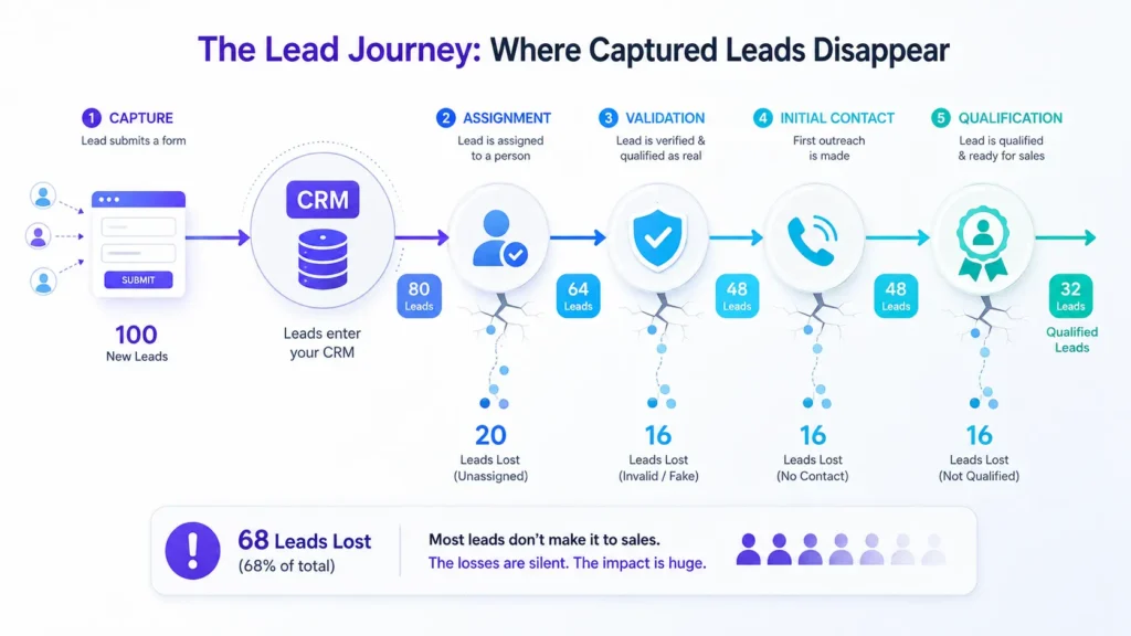 A Lead Captured Isn’t a Lead Handled 2 lead capture vs lead handling infographic 01