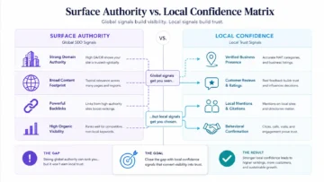 Why Local Systems Trust Evidence, Not Claims 6 local search trust evidence inclusion infographic 02