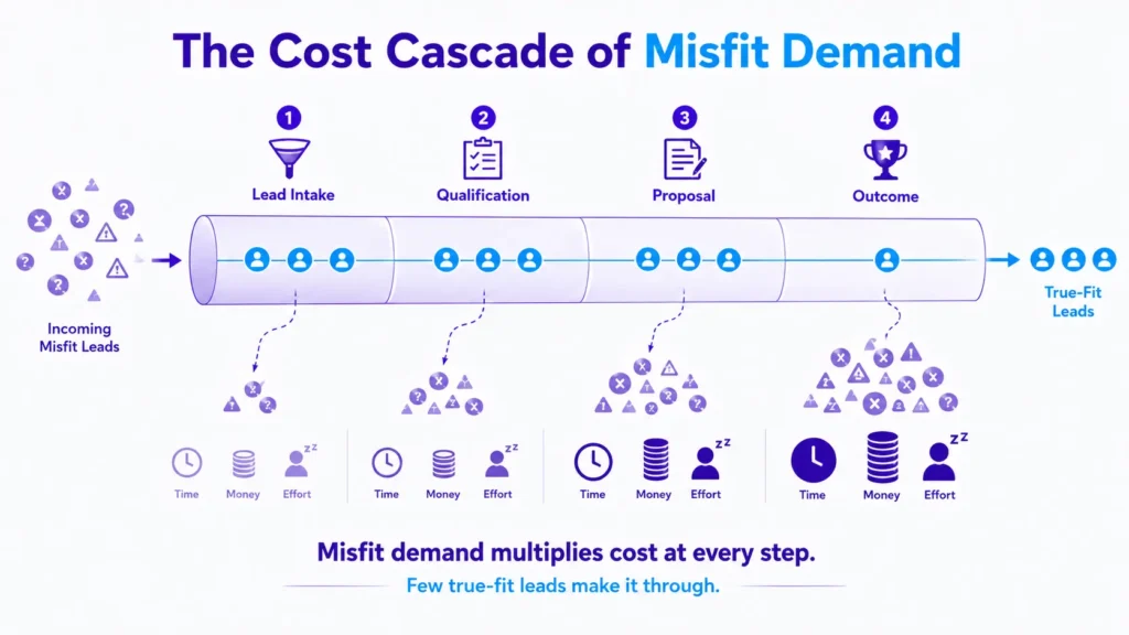 Why a Full-Looking Pipeline Is Weak Due to Misfit Demand 4 misfit demand infographic 02