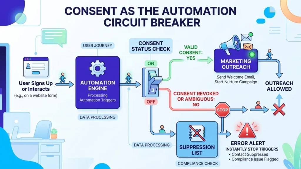 regulated automation consent boundaries infographic 01