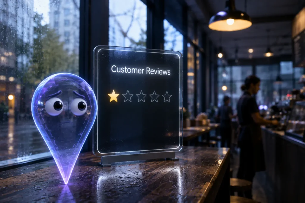 Why Reviews Control Inclusion in Local Search 4 reviews as trust evidence in local search 04