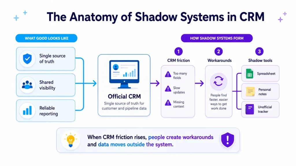 When Shadow Systems Become the Real Truth Behind CRM 2 shadow systems in crm infographic 01