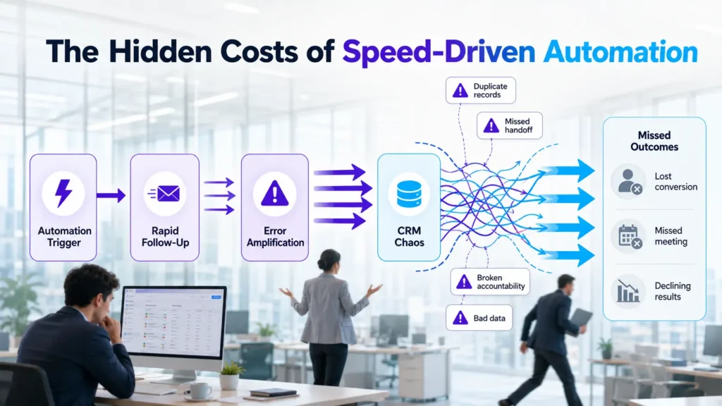 When Speed KPIs Backfire: Why Faster Follow-Up Can Damage Conversions 4 speed kpis distort behavior infographic 02