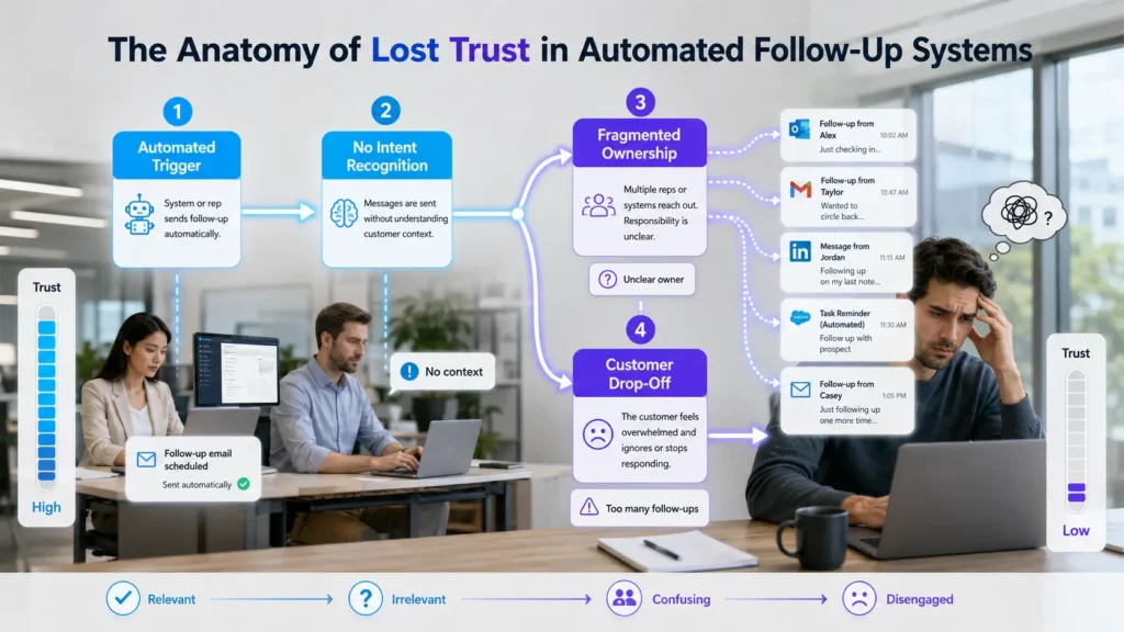 How Fast Follow‑Up Can Undermine Trust and Why It Matters 5 why fast follow‑up erodes trust infographic 02