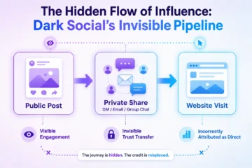 Why Dark Social Attribution Hides Real Social Media Influence 2 dark social attribution infographic 01