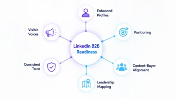 Why LinkedIn Works Uniquely for B2B Social Value 6 linkedin b2b social environment infographic 02