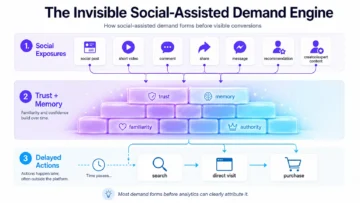 How Social Media Creates Demand Before You See It 2 social assisted demand infographic 01
